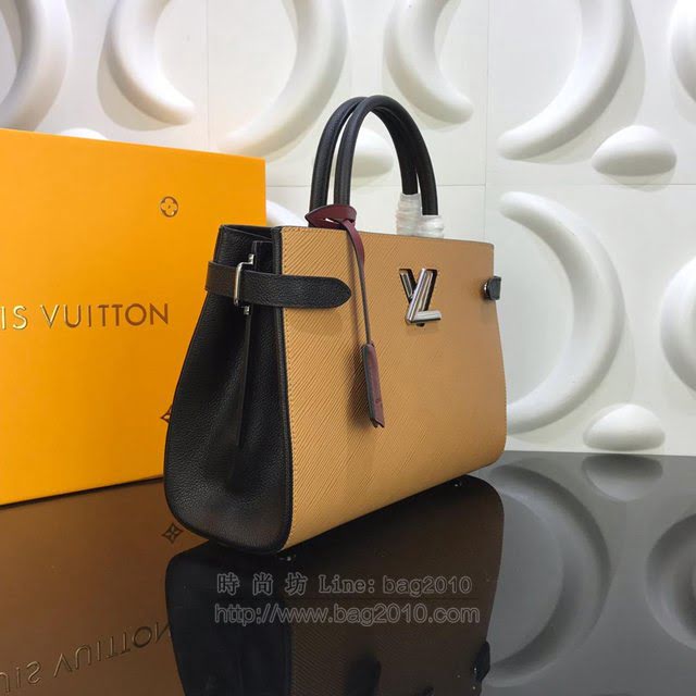 LV女包 路易威登TwistTote手袋 Epi粒紋牛皮 LV斜挎女包 LV單肩包 LV手提包 LV手腕包  ydh3083